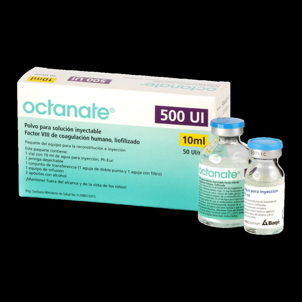 OCTANATE LV 200 UI/mL PÓ E SOLVENTE PARA SOLUÇÃO INJETÁVEL