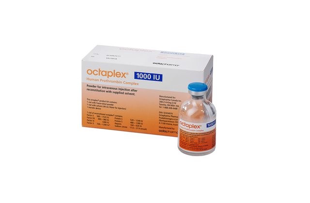 OCTAPLEX 1000 UI PÓ E SOLVENTE PARA SOLUÇÃO PARA PERFUSÃO