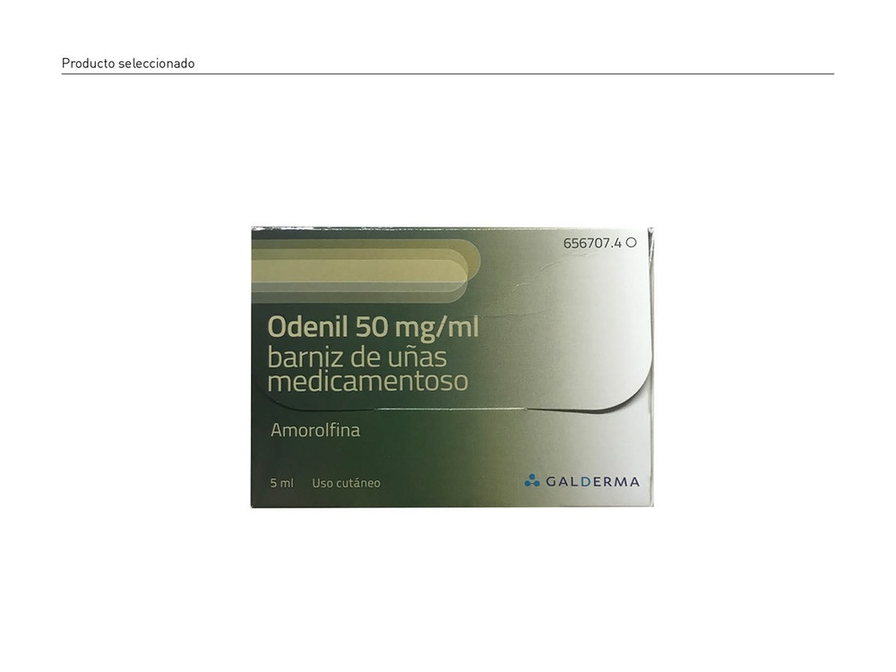 ODENIL 50 mg/ml VERNIZ DE UNHAS MEDICAMENTOSO