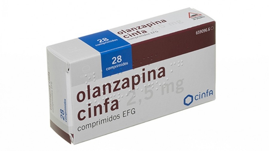 OLANZAPINA ALTER 2,5 mg COMPRIMIDOS REVESTIDOS POR PELÍCULA