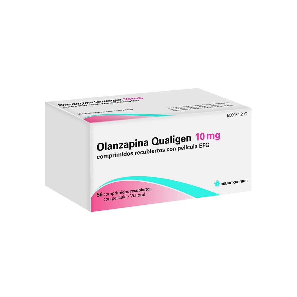 OLANZAPINA QUALIGEN 10 mg COMPRIMIDOS ORODISPERSÍVEIS