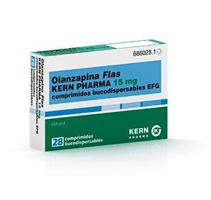 OLANZAPINA QUALIGEN 15 mg COMPRIMIDOS ORODISPERSÍVEIS