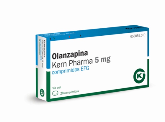 OLANZAPINA PENSA 5 mg COMPRIMIDOS