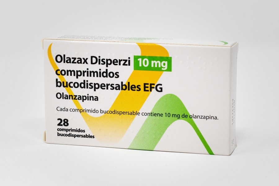 OLAZAX DISPERZI 20 mg COMPRIMIDOS ORODISPERSÍVEIS