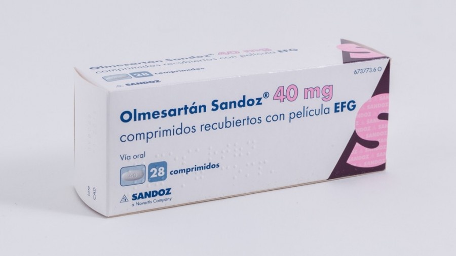 OLMESARTAN HEC 40 mg COMPRIMIDOS REVESTIDOS POR PELÍCULA