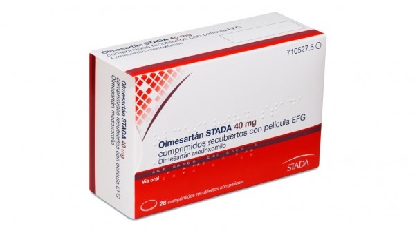 OLMESARTAN VIR 40 mg COMPRIMIDOS REVESTIDOS POR PELÍCULA