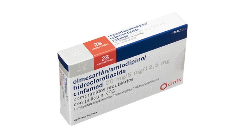 OLMESARTANA/AMLODIPINA/HIDROCLOROTIAZIDA AUROVITAS 20 mg/5 mg/12,5 mg COMPRIMIDOS REVESTIDOS POR PELÍCULA