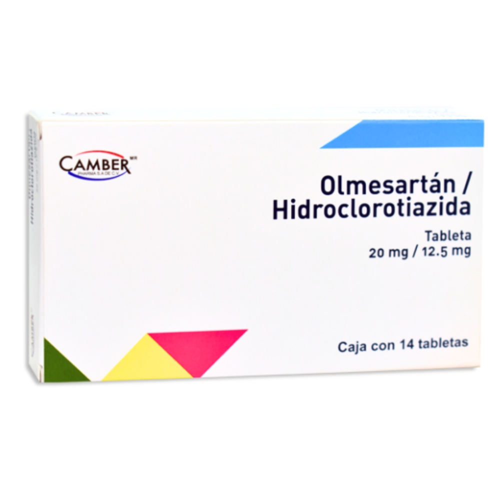 OLMESARTAN/HIDROCLOROTIAZIDA COMBIX 20 mg/12,5 mg COMPRIMIDOS REVESTIDOS POR PELÍCULA
