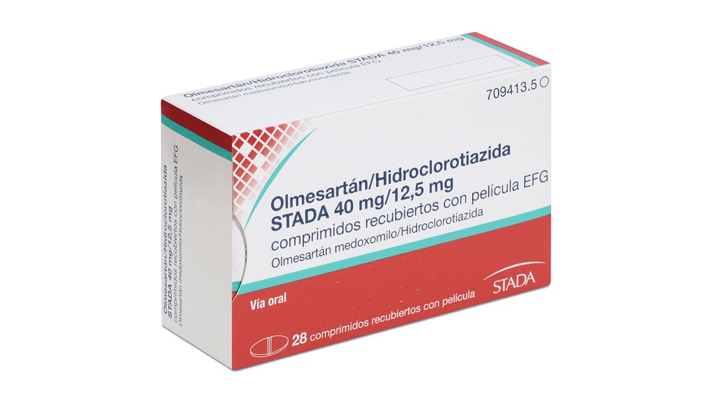 OLMESARTAN/HIDROCLOROTIAZIDA VIATRIS 40 mg/12,5 mg COMPRIMIDOS REVESTIDOS POR PELÍCULA