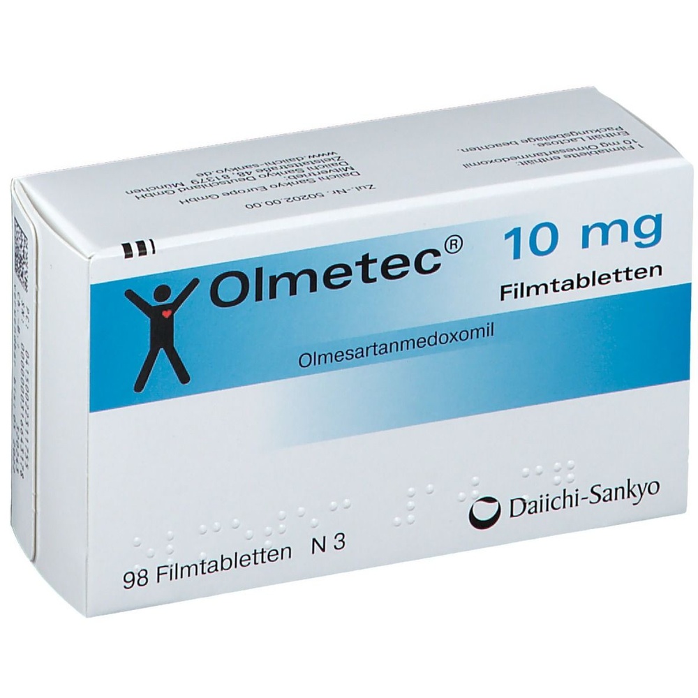 OLMETEC 10 mg COMPRIMIDOS REVESTIDOS