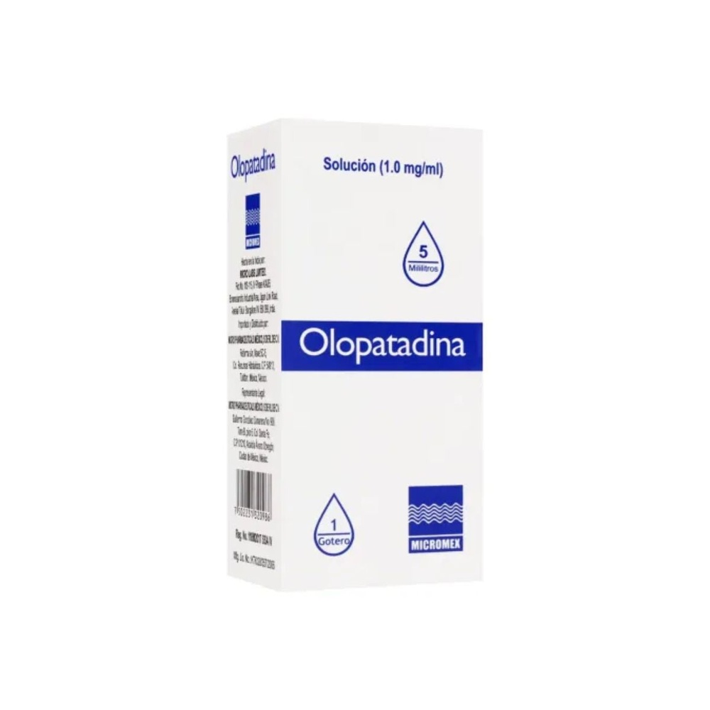 OLOPATADINA ABAMED 1 mg/ml COLÍRIO EM SOLUÇÃO