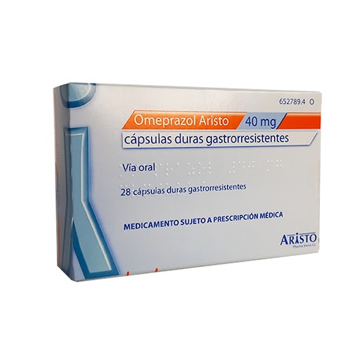 OMEPRAZOL ARISTO 40 mg CÁPSULAS DURAS GASTRO-RESISTENTES