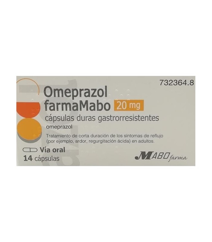 OMEPRAZOL MABO 20 mg CÁPSULAS DURAS GASTRO-RESISTENTES
