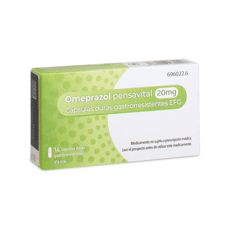 OMEPRAZOL PENSA 20 mg CÁPSULAS DURAS GASTRO-RESISTENTES