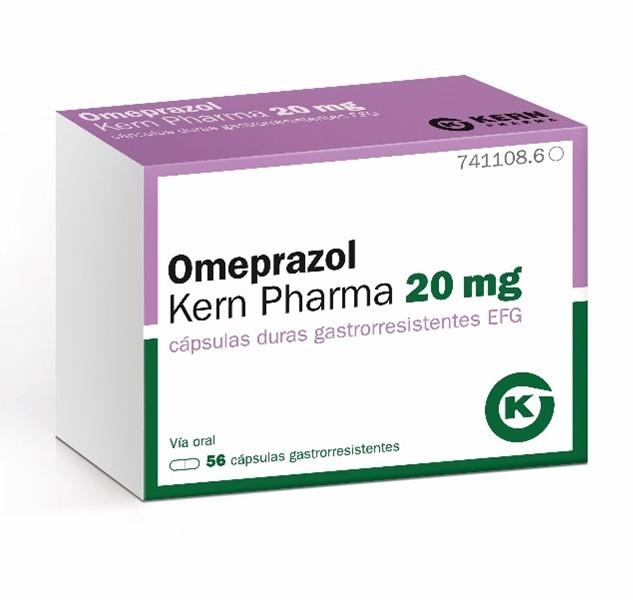 OMEPRAZOL VIR 20 mg CÁPSULAS DURAS GASTRO-RESISTENTES