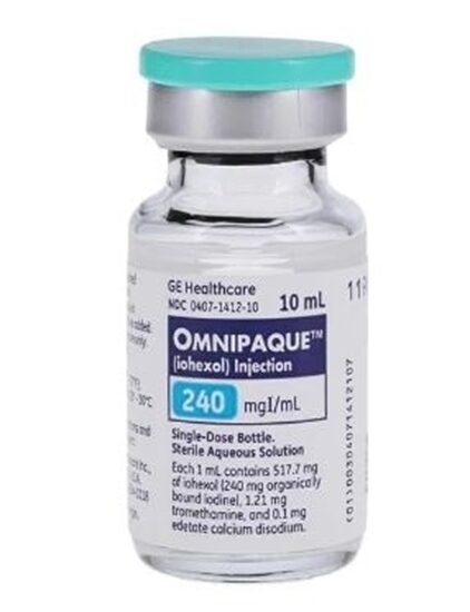 OMNIPAQUE 240 mg Iodo /ml SOLUÇÃO INJETÁVEL