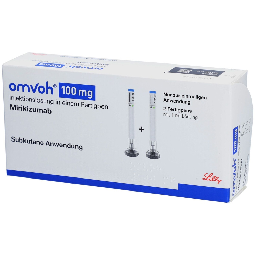 OMVOH 100 mg/200 mg solução injetável em caneta pré-carregada