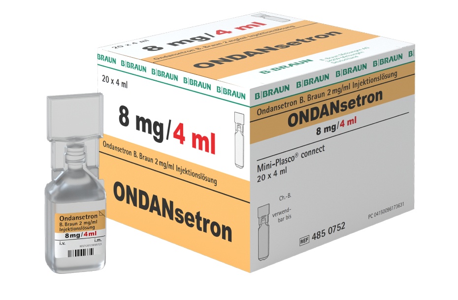 ONDANSETRON B. BRAUN 2 mg/ml SOLUÇÃO INJETÁVEL