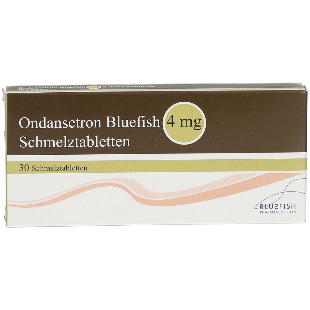 ONDANSETRON BLUEFISH 4 mg COMPRIMIDOS ORODISPERSÍVEIS