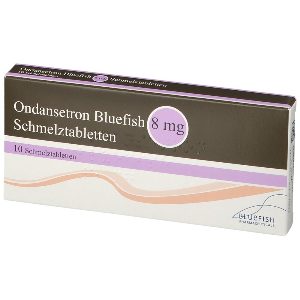 ONDANSETRON BLUEFISH 8 mg COMPRIMIDOS ORODISPERSÍVEIS
