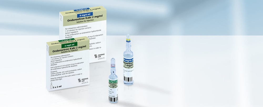 ONDANSETRON KABI 0,16 mg/ml SOLUÇÃO PARA PERFUSÃO
