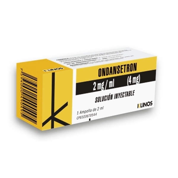ONDANSETRON SERRACLINICS 4 mg/2 ml SOLUÇÃO INJETÁVEL