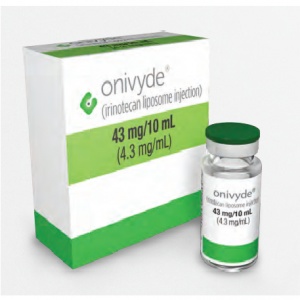 ONIVYDE PEGUILADO LIPOSSOMAL 4,3 mg/mL concentrado para dispersão para perfusão