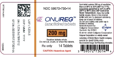 ONUREG 200 mg COMPRIMIDOS REVESTIDOS POR PELÍCULA