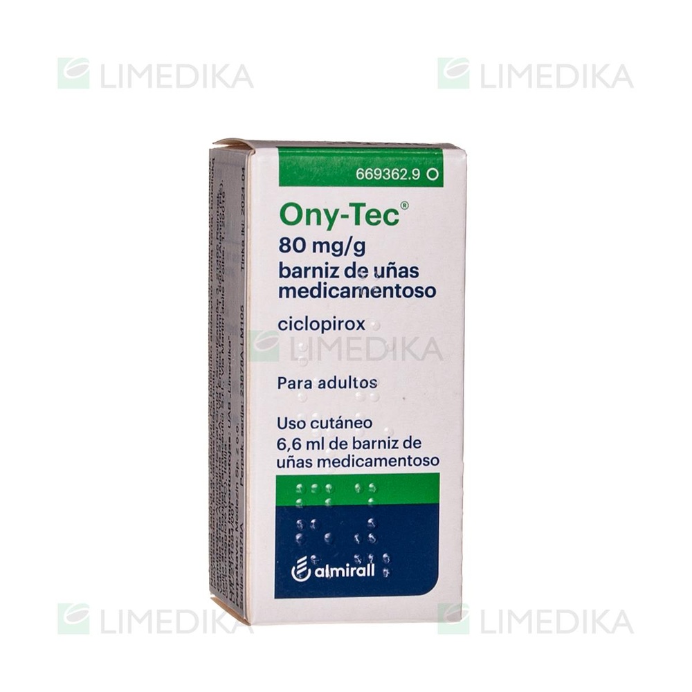 ONY-TEC 80 mg/g VERNIZ MEDICAMENTOSO PARA UNHAS