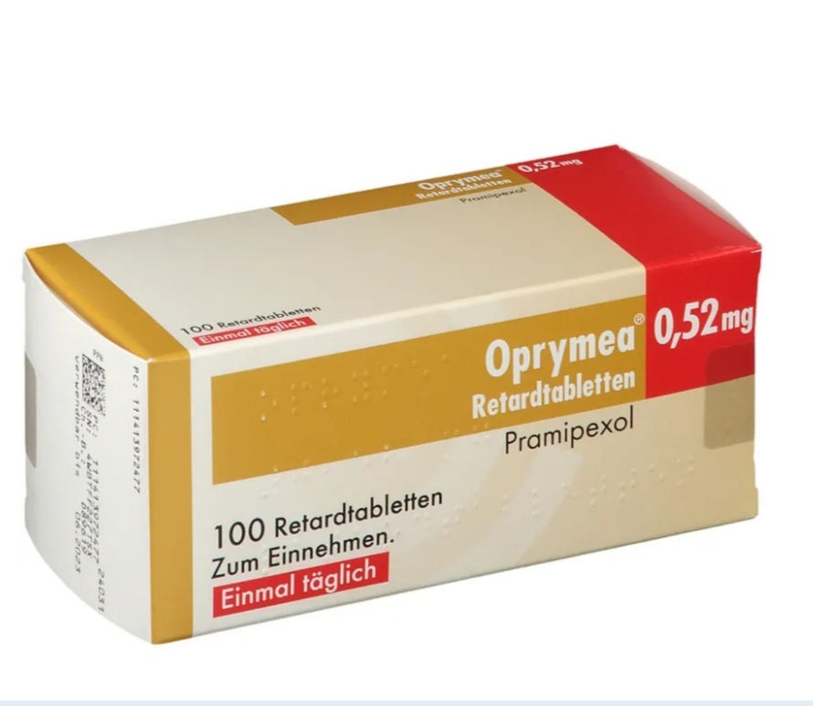 Oprymea 0,52 mg comprimidos de libertação prolongada