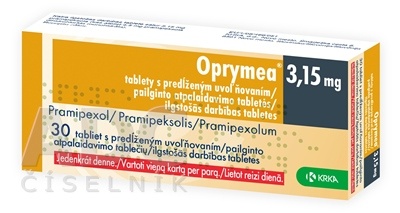 OPRYMEA 3,15 mg COMPRIMIDOS DE LIBERTAÇÃO PROLONGADA