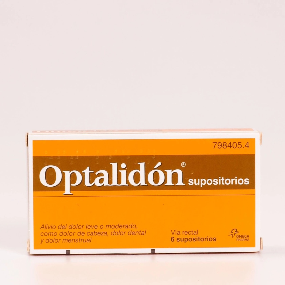 OPTALIDON 500 mg/75 mg SUPOSITÓRIOS