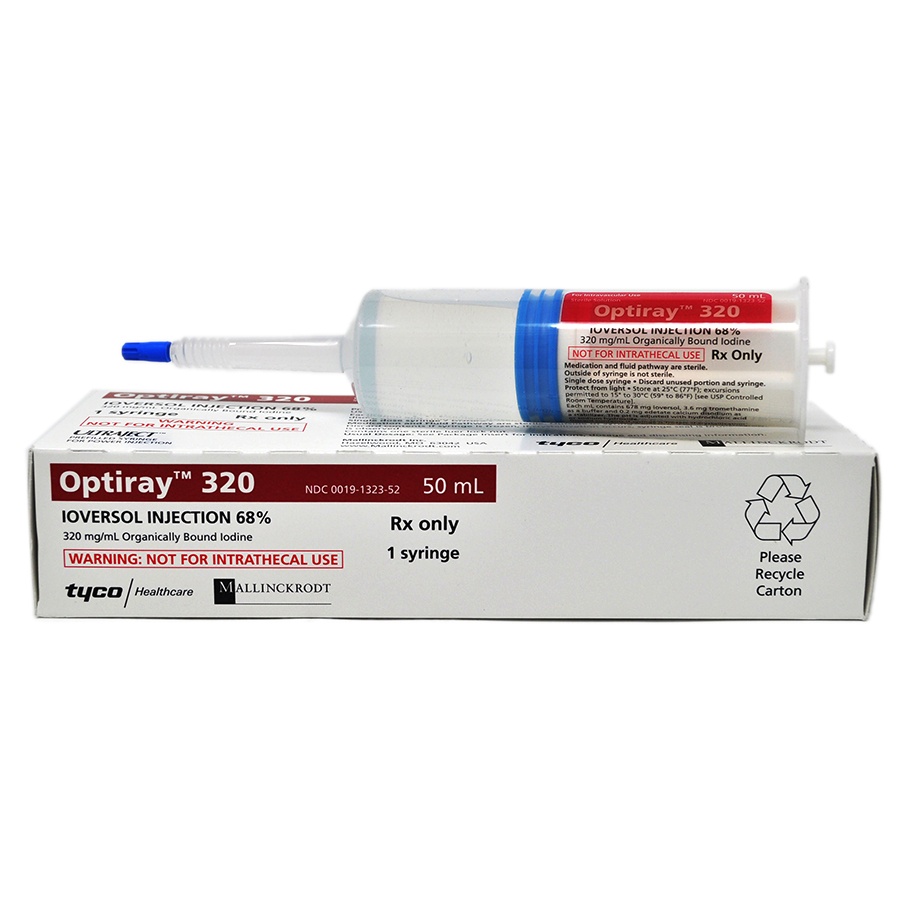 OPTIRAY ULTRAJECT 320 mg/ml SOLUÇÃO INJETÁVEL