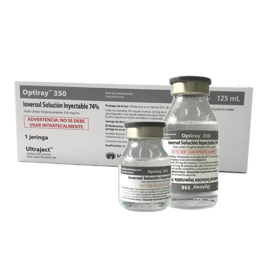OPTIRAY 350 mg/ml SOLUÇÃO INJETÁVEL