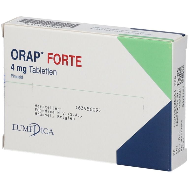 ORAP FUERTE 4 mg COMPRIMIDOS