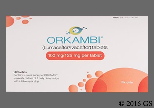 ORKAMBI 100 mg/125 mg COMPRIMIDOS REVESTIDOS POR PELÍCULA