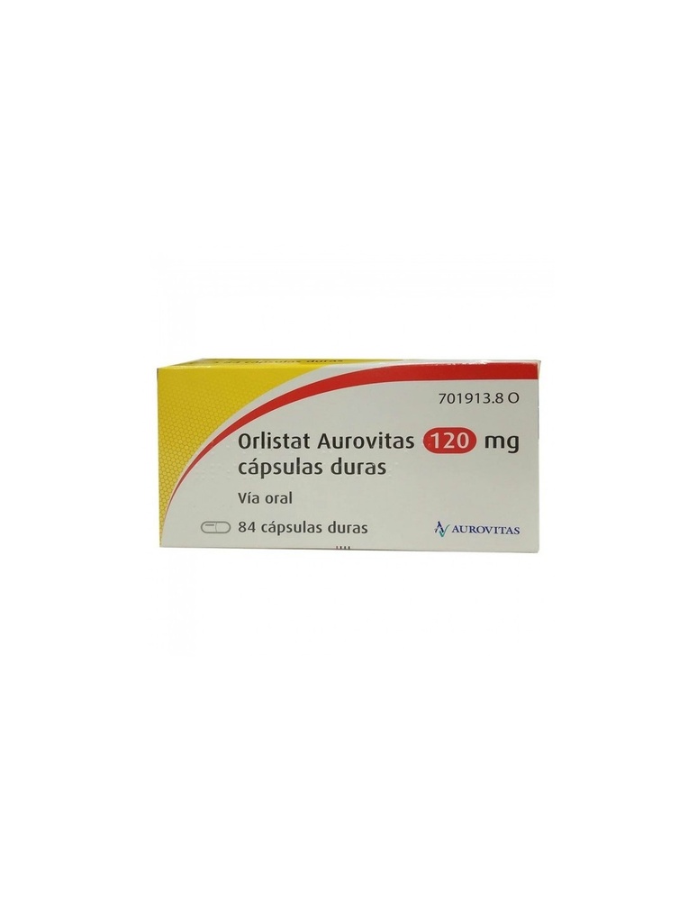ORLISTAT AUROVITAS 120 mg CÁPSULAS DURAS