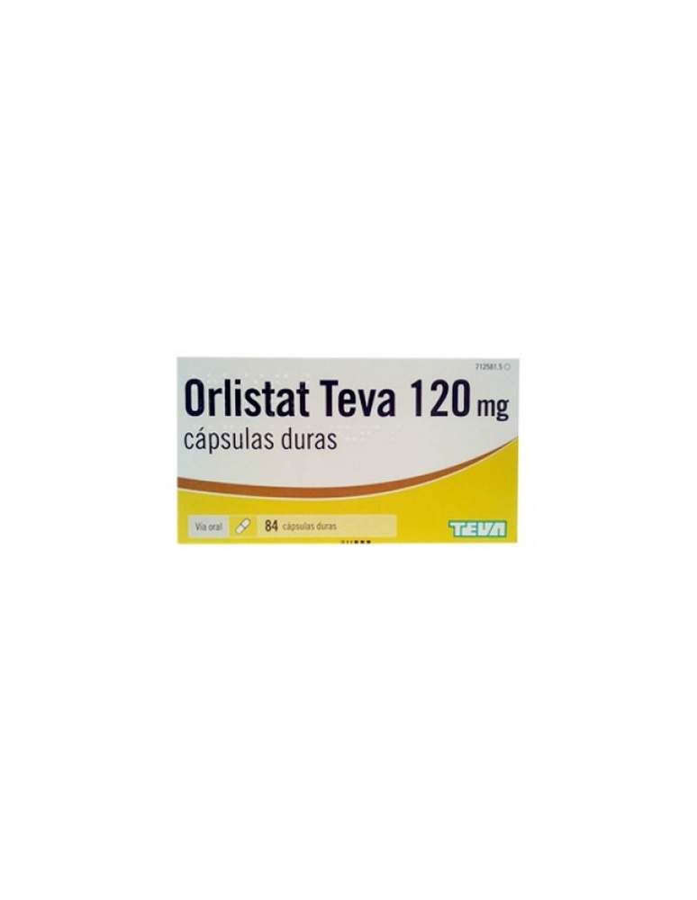 ORLISTAT TEVA 120 mg CÁPSULAS DURAS