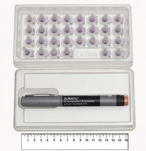 OSDY 20 microgramas/80 microlitros Solução Injetável em Caneta Pré-carregada