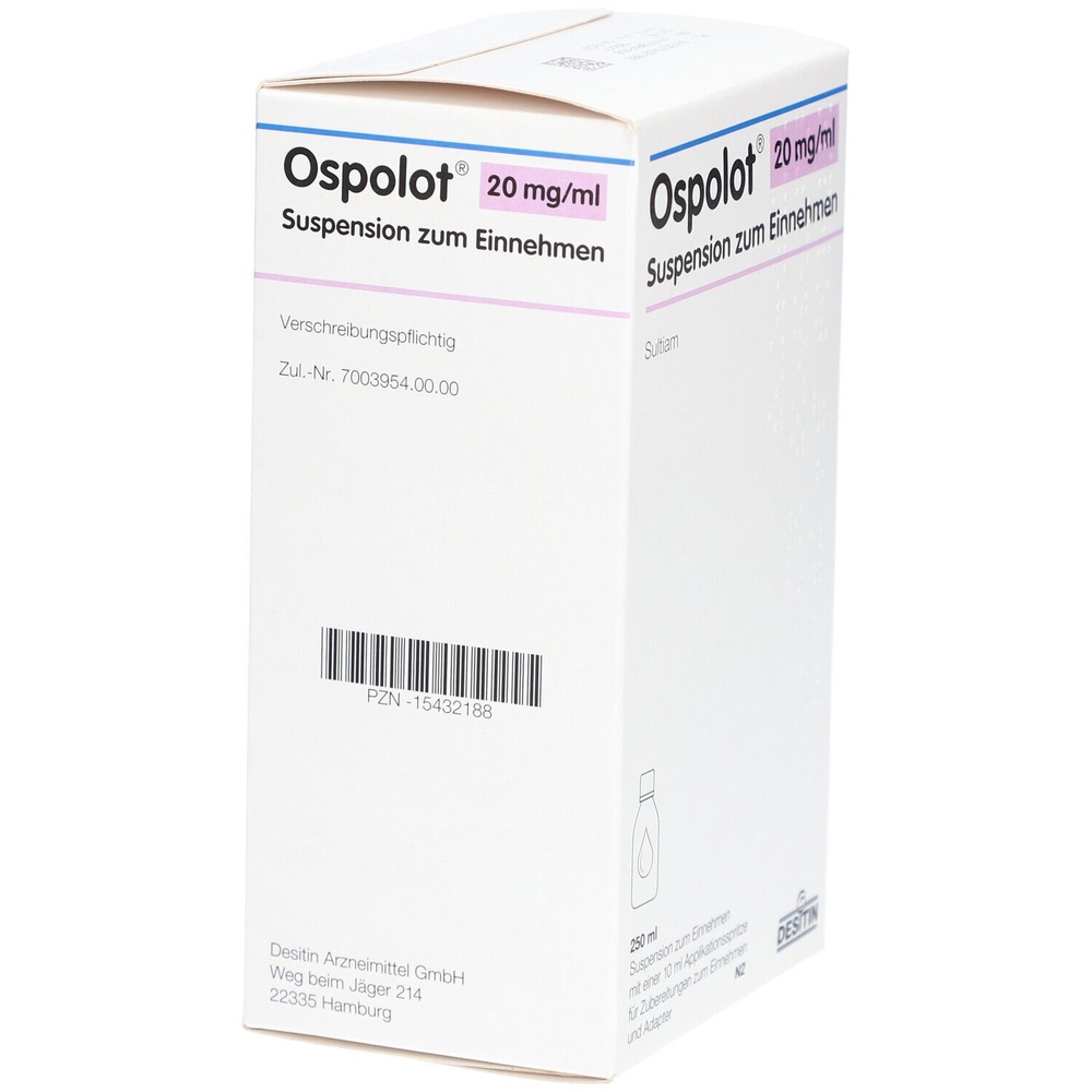 OSPOLOT 20 mg/ml SUSPENSÃO ORAL