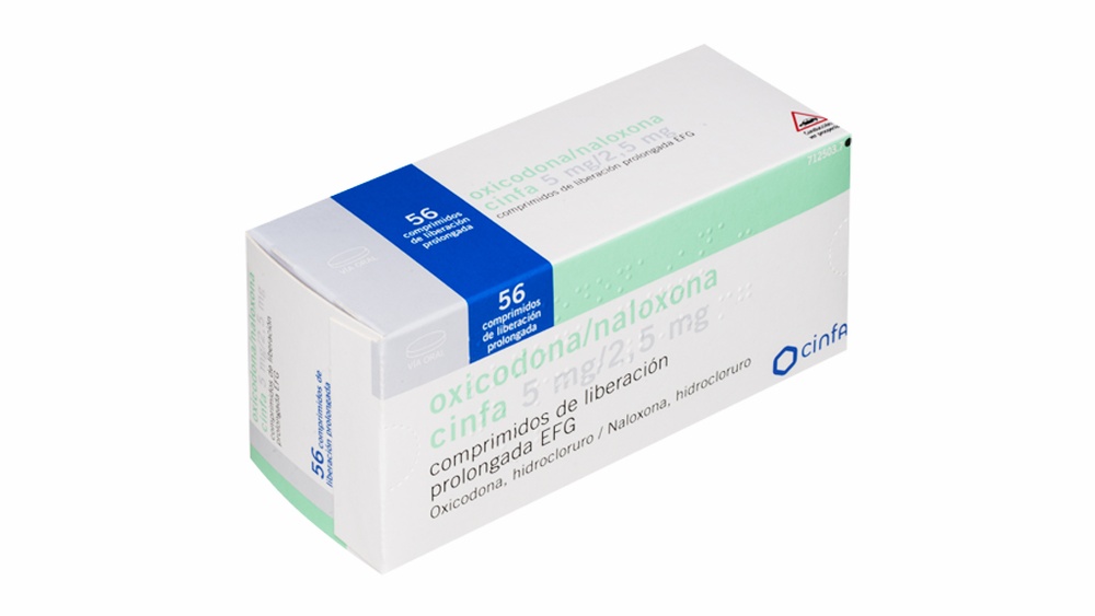 OXICODONA/NALOXONA TEVA 5 mg/2,5 mg COMPRIMIDOS DE LIBERTAÇÃO PROLONGADA