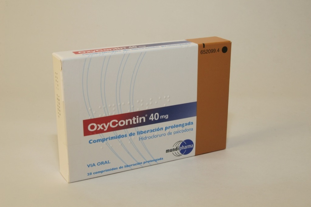 OXYCONTIN 40 mg COMPRIMIDOS DE LIBERTAÇÃO PROLONGADA