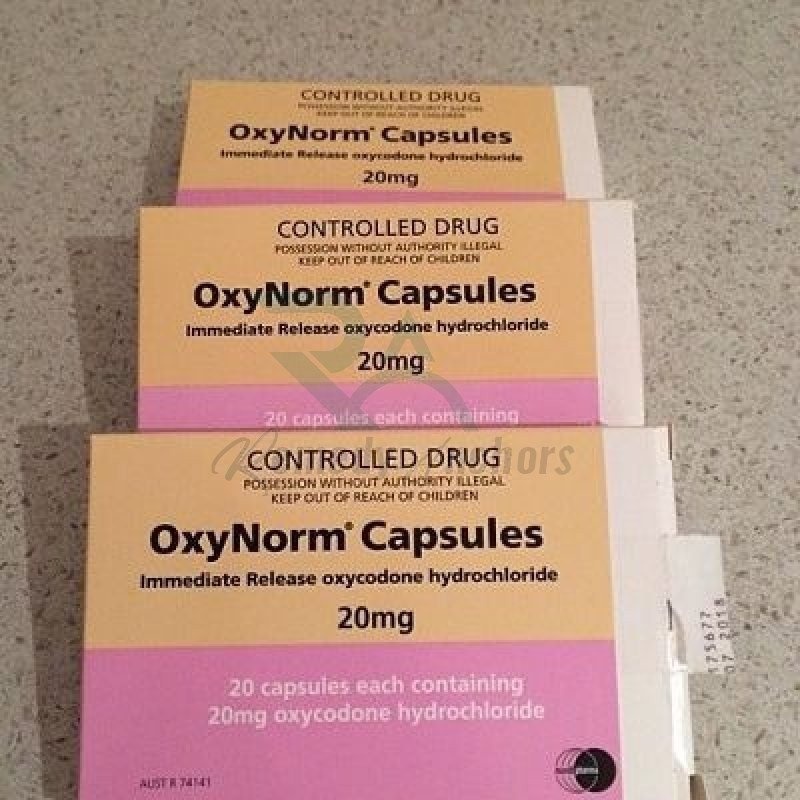 OXYNORM 20 mg CÁPSULAS DURAS