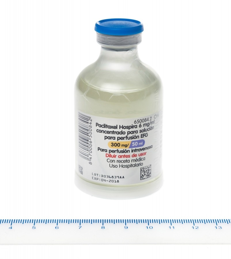 PACLITAXEL TEVA 6 mg/ml CONCENTRADO PARA SOLUÇÃO PARA PERFUSÃO