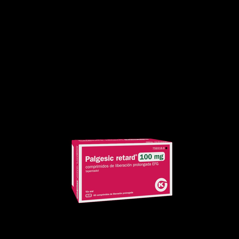 PALGESIC RETARD 100 mg COMPRIMIDOS DE LIBERTAÇÃO PROLONGADA