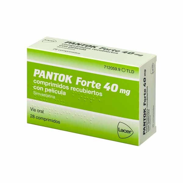 PANTOK FORTE 40 mg COMPRIMIDOS REVESTIDOS POR PELÍCULA