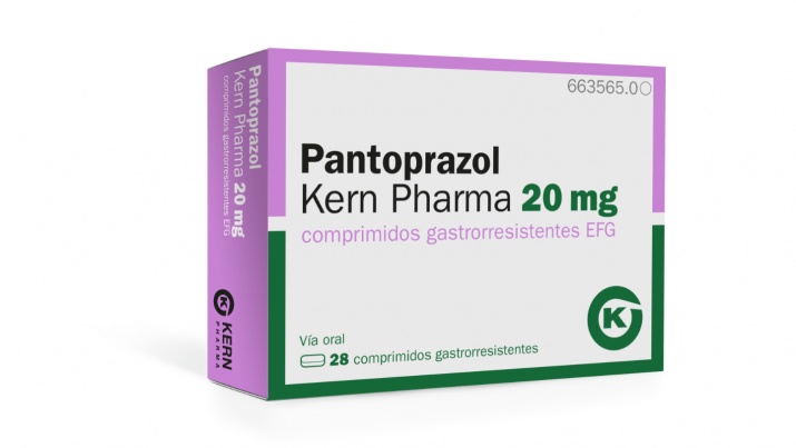 PANTOPRAZOL KERN PHARMA 20 mg COMPRIMIDOS GASTRO-RESISTENTES