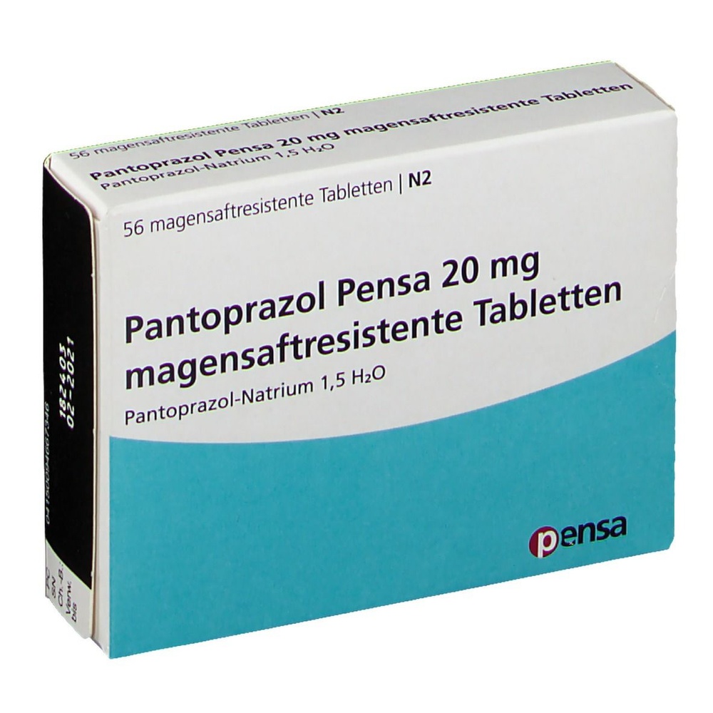 PANTOPRAZOL PENSA 20 mg COMPRIMIDOS GASTRO-RESISTENTES