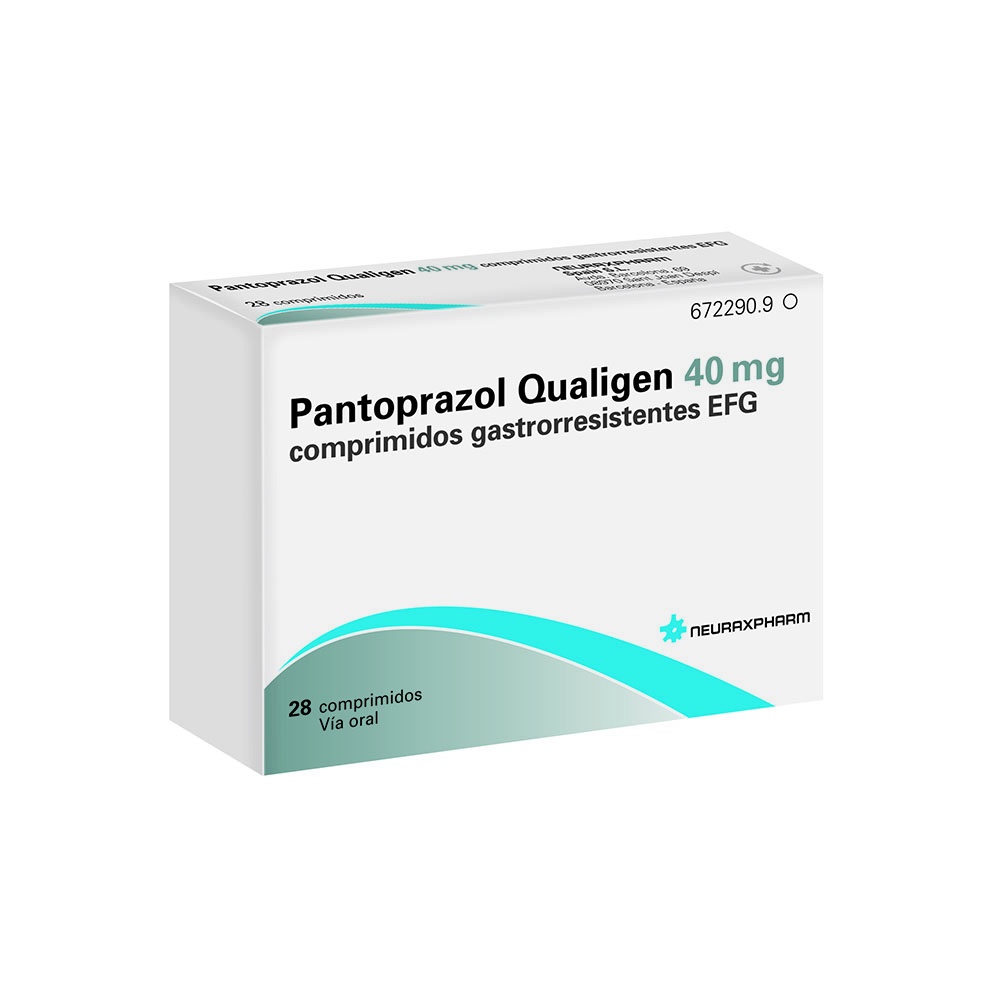 PANTOPRAZOL QUALIGEN 40 mg COMPRIMIDOS GASTRO-RESISTENTES