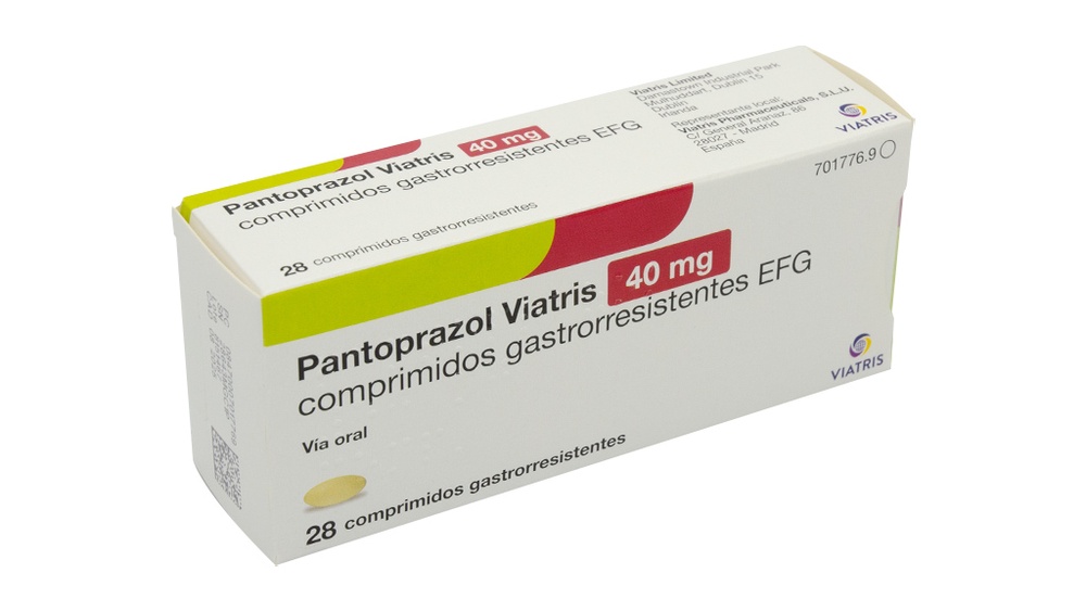 PANTOPRAZOL VIR 40 mg COMPRIMIDOS GASTRO-RESISTENTES